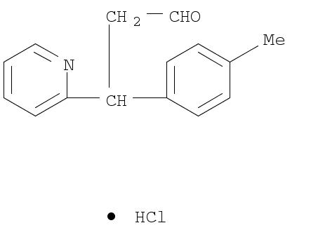 2-Pyridinepropanal, β-(4-methylphenyl)-, hydrochloride (1:1)